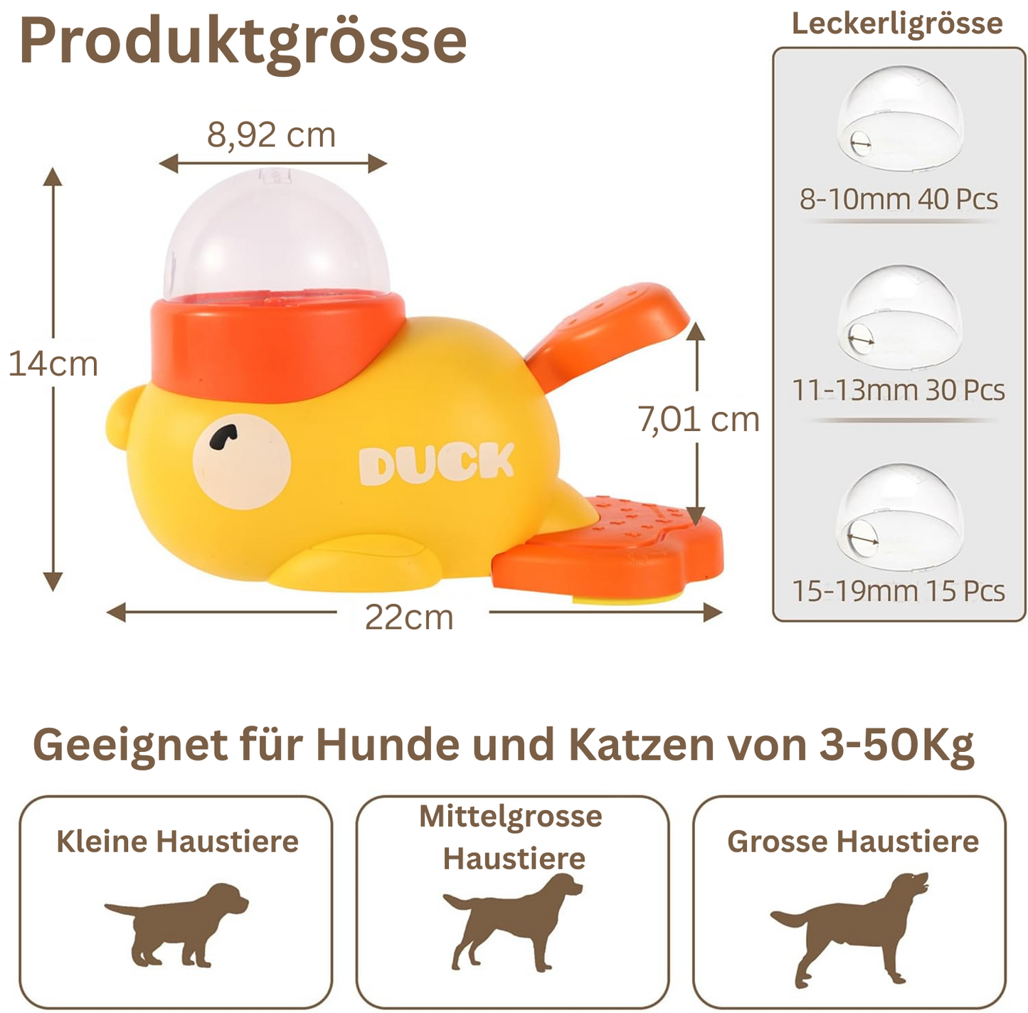 FellFrei™ Leckerli-Ente