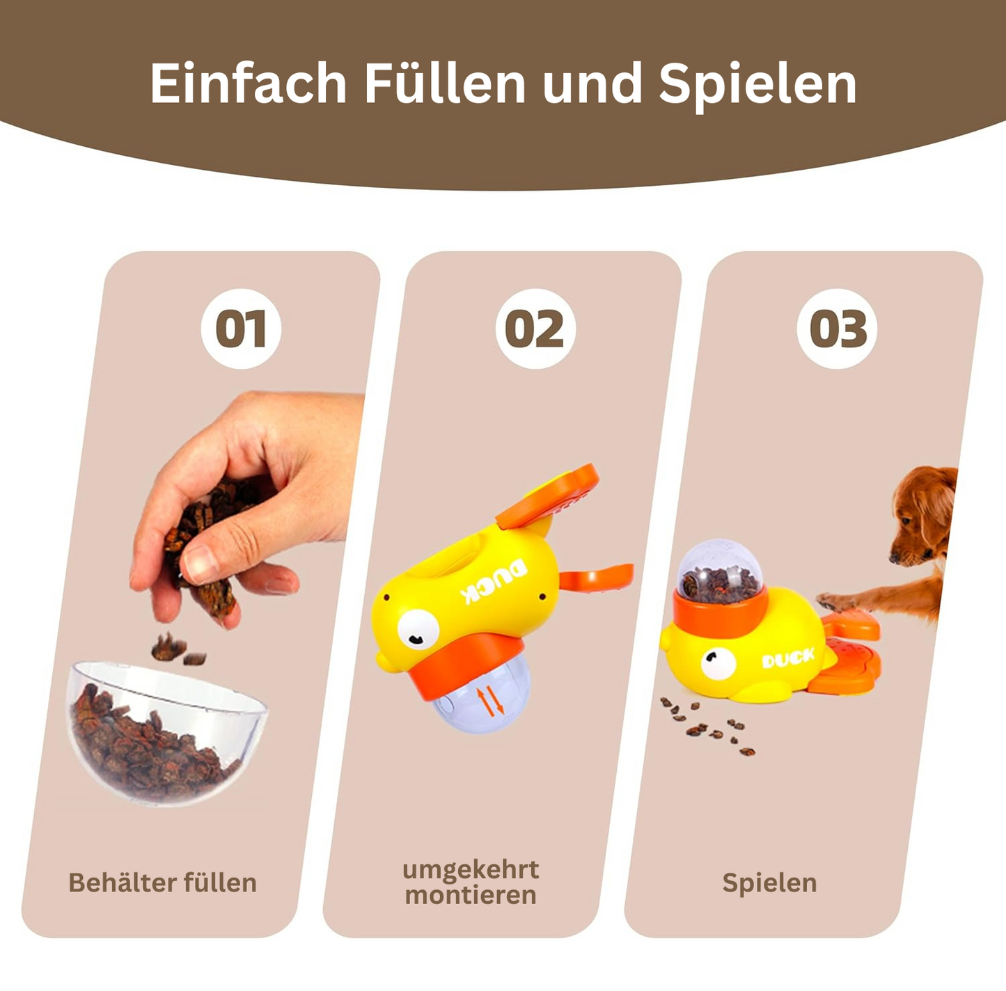 FellFrei™ Leckerli-Ente